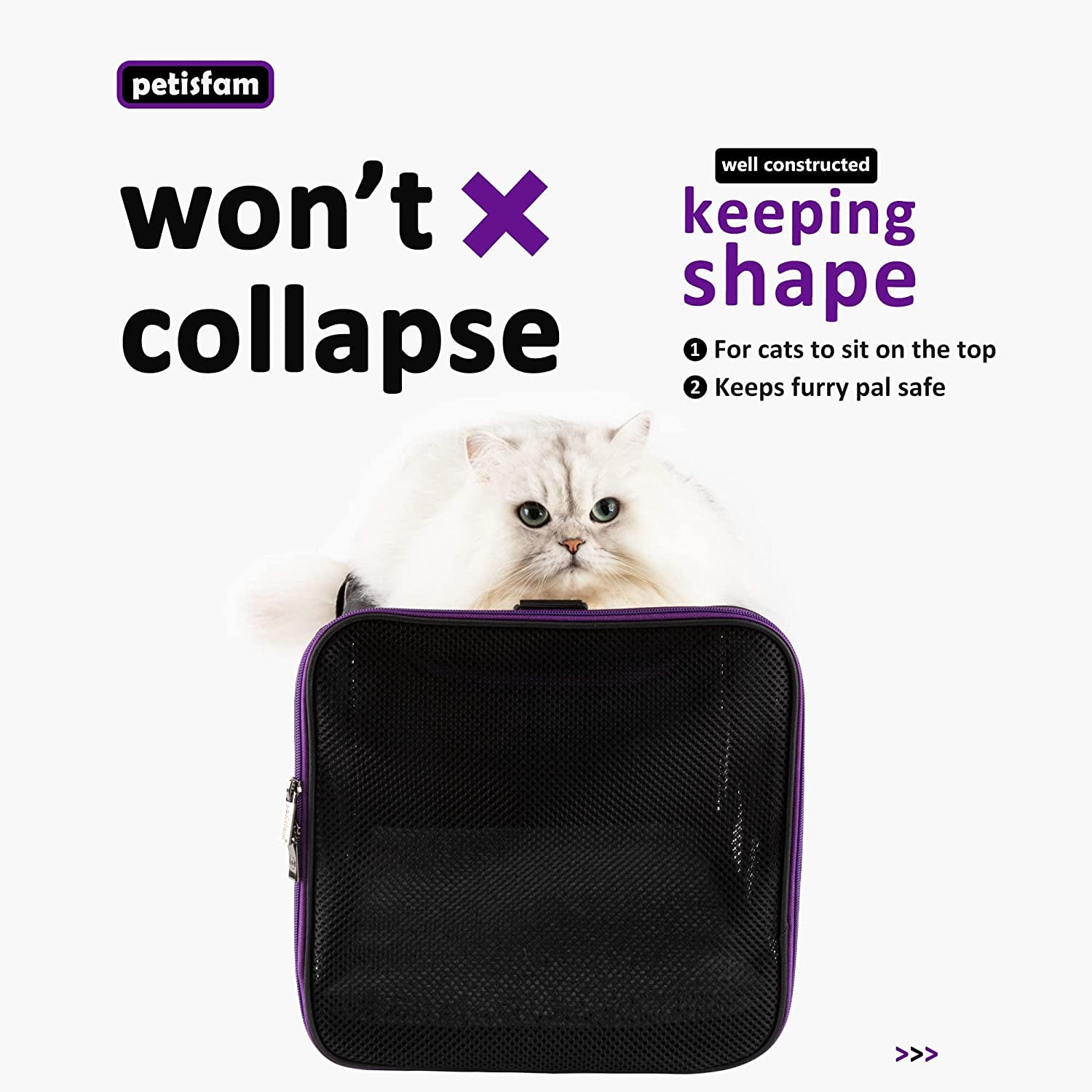 Soft Pet Carrier for Large and Medium Cats, 2 Kitties, Small Dogs. Easy to Get Cat In, Great for Cats That Don'T like Carriers (Black)